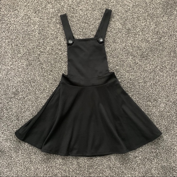 h.i.p. Dresses & Skirts - Black Overall Jumper Dress